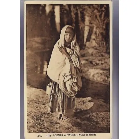 Algerie - Scenes et types - Aa¯cha la timide Must-Have