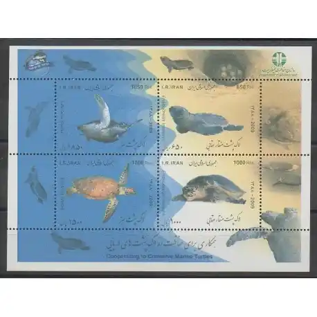 Prix Cassé Ir. - 2009 - No 2842/2845 - Reptiles