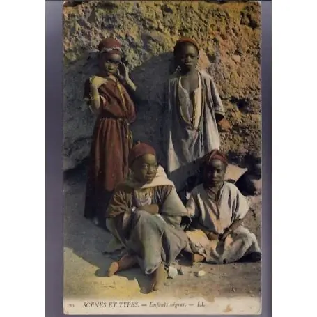 Affaire À Saisir Algerie - Scenes et types - Enfants negres - Couleur
