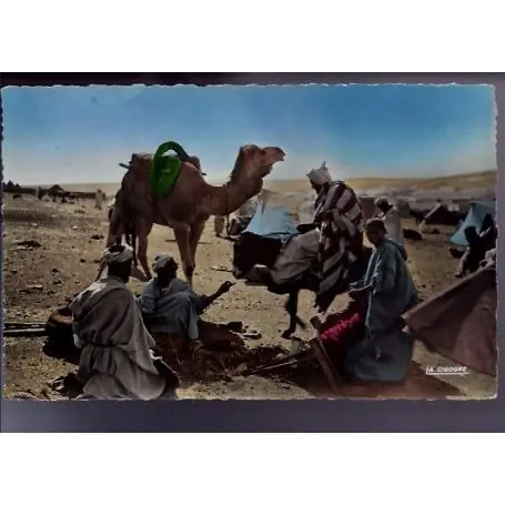 Algerie - Scenes et types - Le forgeron - CPSM couleur Fait Main