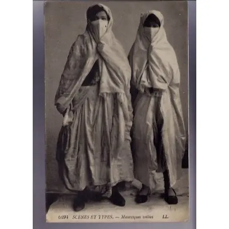 Livraison Mondiale Algerie - Scenes et types - Mauresques voilees