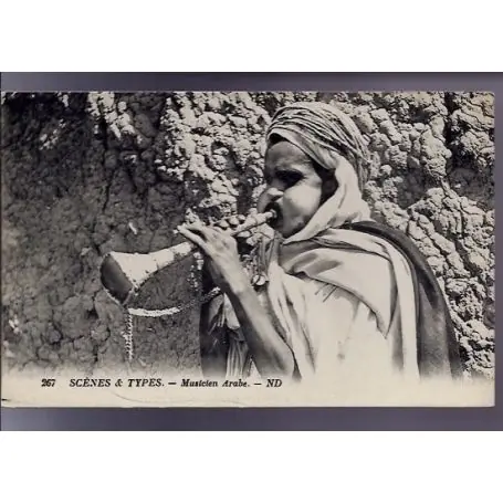 Garantie Incluse Algerie - Scenes et types - Musicien arabe - Beau plan