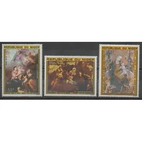 Niger - 1975 - No PA257/PA259 - Peinture Prix Bas