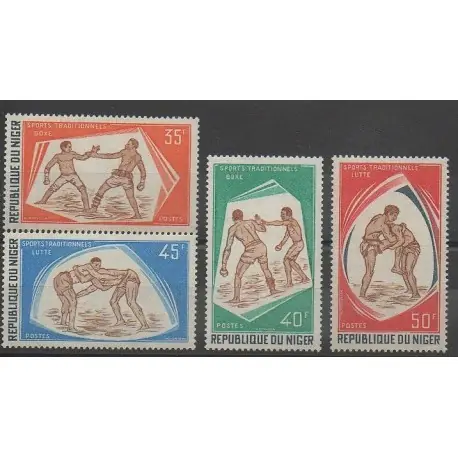 Niger - 1975 - No 333/336 - Sports divers Prix Réduit