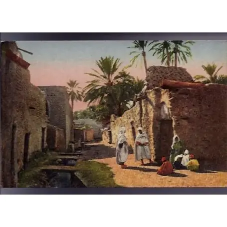 Bon Plan Algerie - Village arabe - Animee - Couleur - 1956