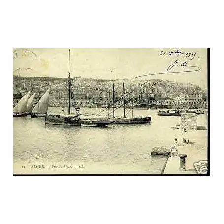 Algerie - Vue du Mole - Bateaux Promotion Saisonnière