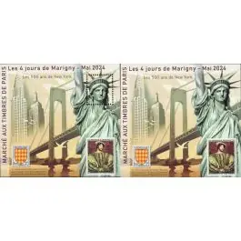 Usine Directe Timbre de collection France - Bloc Marigny 36 - Les 500 ans de New York