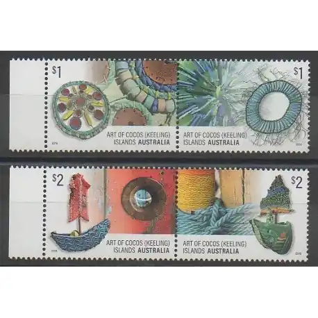 Nouvelle Collection Cocos (Iles) - 2016 - No 498/501 - Art