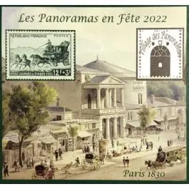 Livraison Gratuite Timbre de collection France - Bloc Panoramas 3
