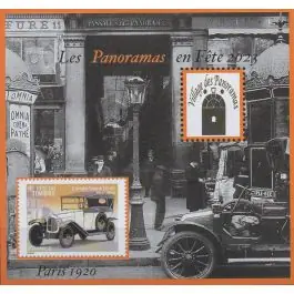 Authentique Timbre de collection France - Bloc Panoramas 4