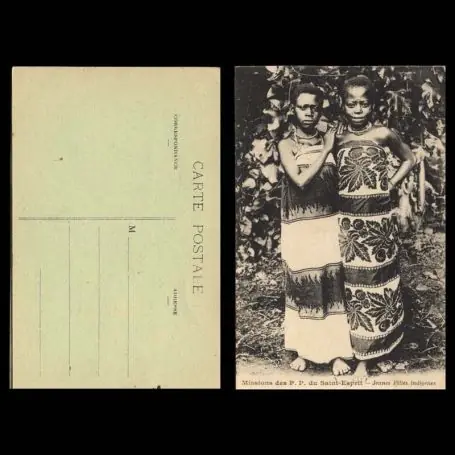 Dernier Modèle Cameroun - Jeunes filles indigenes - Mission des P.P. du Saint-Esprit