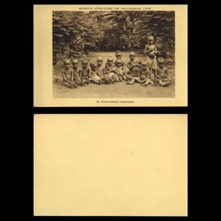 Expédié Aujourd’hui Cameroun - Petits enfants catholiques - Missions africaines