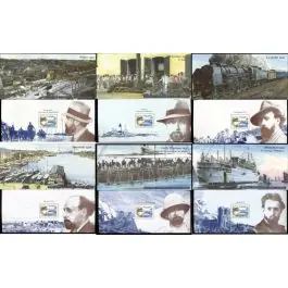 Timbre de collection France - Bloc Souvenir 017 à 022 avec tui Retour Gratuit