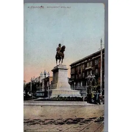 Egypte - Alexandrie - Monument Moh. Aly Premium