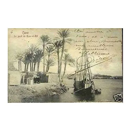 Egypte - Le Caire - Le pont de Kasr-el-Nil Meilleur Prix