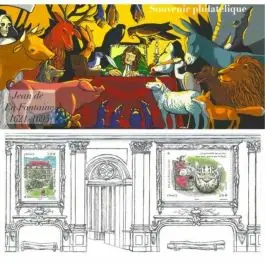 Réduction Timbre de collection France - Bloc Souvenir 180 avec tui