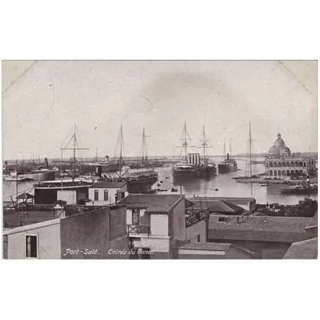 Expédié Aujourd’hui Egypte - Port Said - Entree du canal