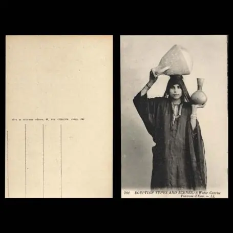 Petit Prix Egypte - Types et scenes - Une porteuse d'eau