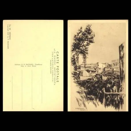 Top Qualité Le Maroc artistique par P. Richard - Sefrou