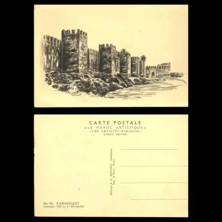 Seulement Aujourd’hui Le Maroc artistique par P. Richard - Taroudant