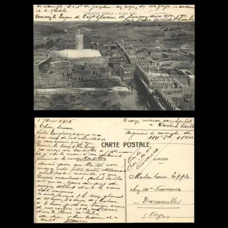 Petit Prix Maroc - Colonne Tadla - Casbah Tadla - 1915