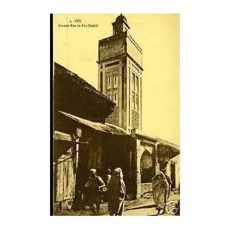 Maroc - Fez - Grande rue de Fez-Djedid Bon Plan