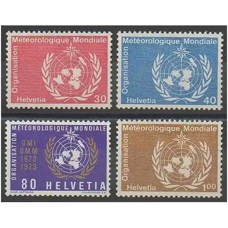 Promotion Saisonnière Suisse - 1973 - No S437/S440 - Sciences et Techniques