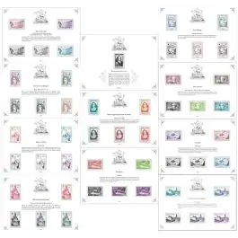 Promotion Saisonnière Timbre de collection France - BS 41 à 50 et 50A - Patrimoine de France 2023