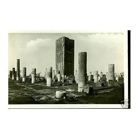 Maroc - Rabat - La tour Hassan Populaire