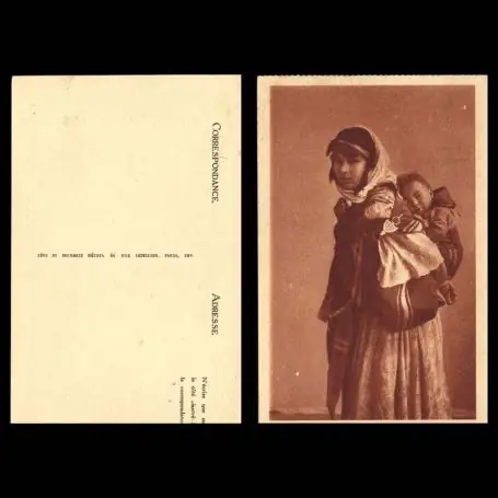 Paiement Sécurisé Maroc - Scenes et types - Femme arabe portant son enfant