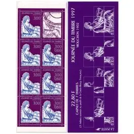 Timbre de collection France - Carnet BC3053 (Journe du Timbre 1997) Livraison Express