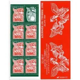 Timbre de collection France - Carnet BC3137 (Journe du Timbre 1998) Retour Gratuit