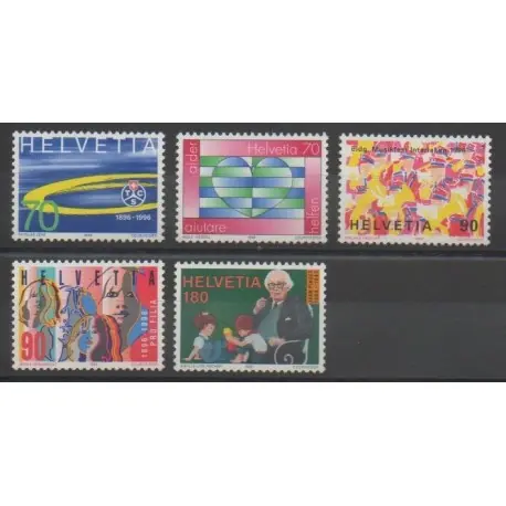 Top Qualité Suisse - 1996 - No 1499/1503