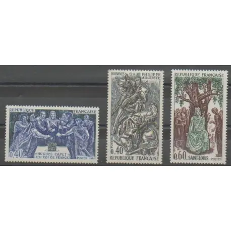 Meilleure Qualité France - Poste - 1967 - No 1537/1538 - Histoire