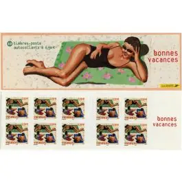 Timbre de collection France - Carnet BC3578A Soldes