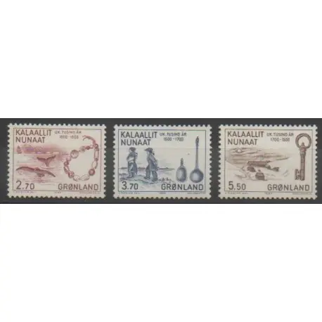 Prix Choc Groenland - 1984 - No 136/138 - Polaire