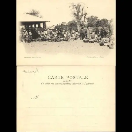 Senegal - Marche de Thies - Edition Fortier Nouvel Arrivage