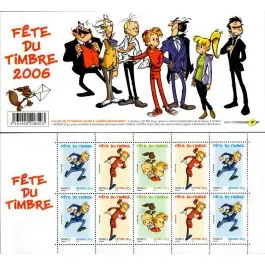Satisfait Ou Remboursé Timbre de collection France - Carnet BC3877Ba (Journe du Timbre 2006)