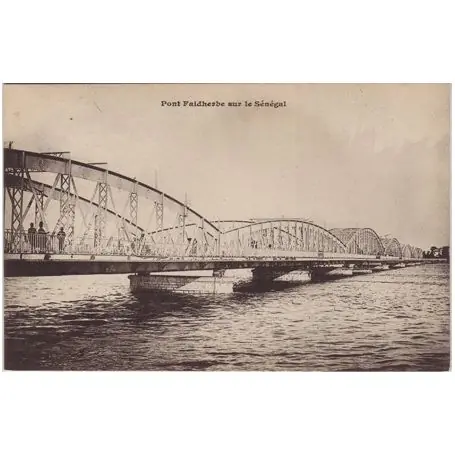 Dernier Modèle Senegal - Pont Faidherbe sur le fleuve