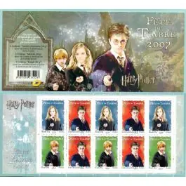 Timbre de collection France - Carnet BC4024a (Journe du Timbre 2007) Fait Main