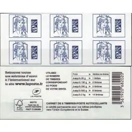 Offre Exclusive Timbre de collection France - Carnet C1216A-C2