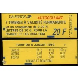 Timbre de collection France - Carnet C1503 Top Qualité