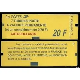 Timbre de collection France - Carnet C1504 Authentique