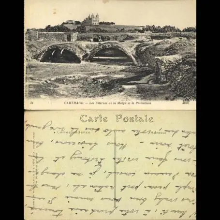 Pas Cher Tunisie - Carthage - Citernes romaines de la Malga et la Primatiale