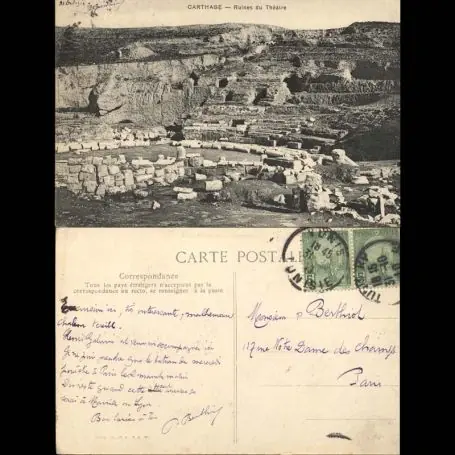 Offre Limitée Tunisie - Carthage - Ruines du theatre