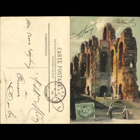 Authentique Tunisie - El-Djem - Partie du Colisee