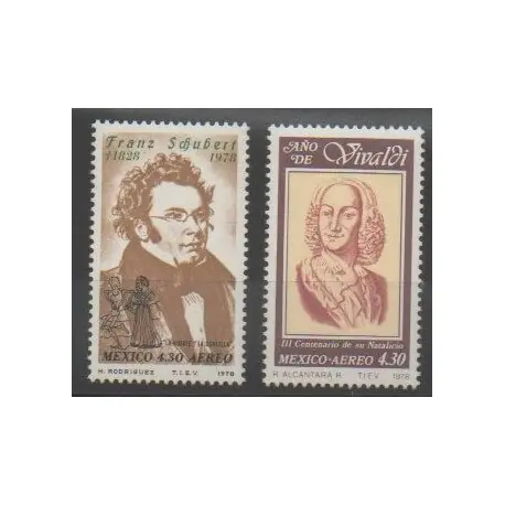 Mexique - 1978 - No PA494/PA495 - Musique Meilleur Choix