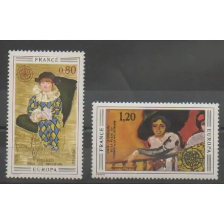 Petit Prix France - Poste - 1975 - No 1840/1841 - Peinture