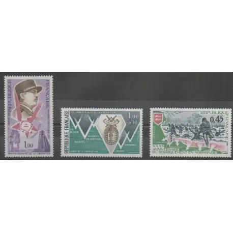 Offre Limitée France - Poste - 1974 - No 1796/1797 - 1799 - Seconde Guerre Mondiale