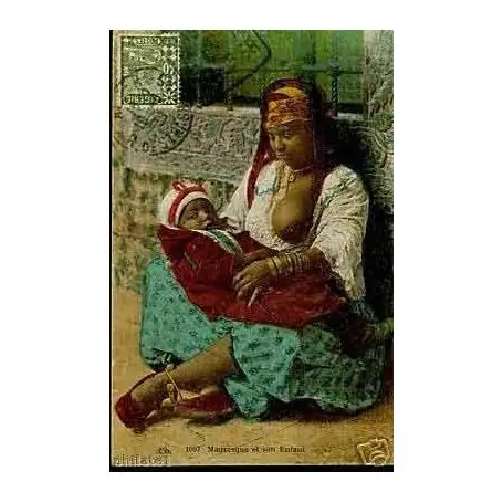 Remise Tunisie - Mauresque et son enfant